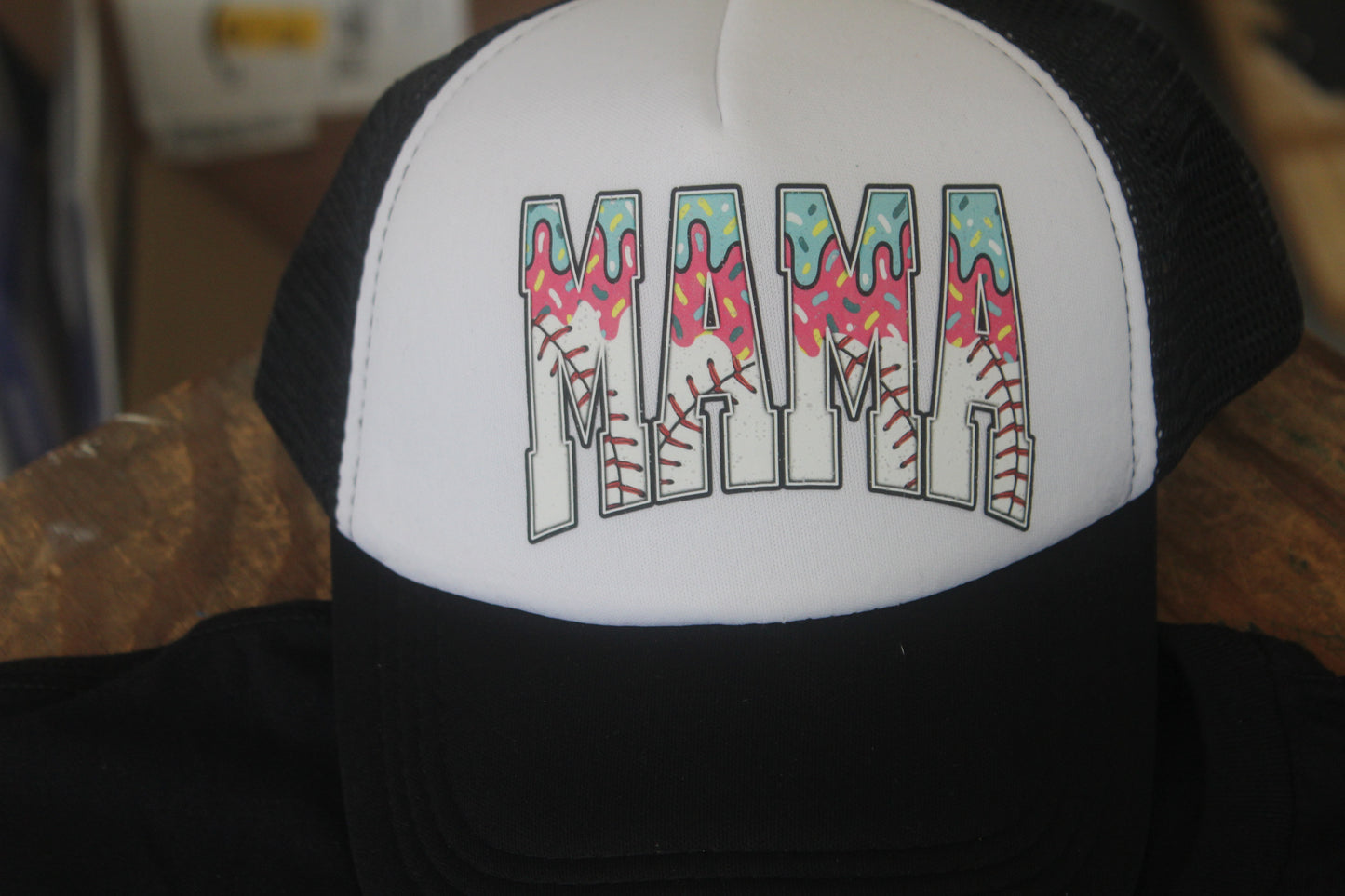 Baseball Mama Shirt & Hat Set – Matching Game Day Bundle