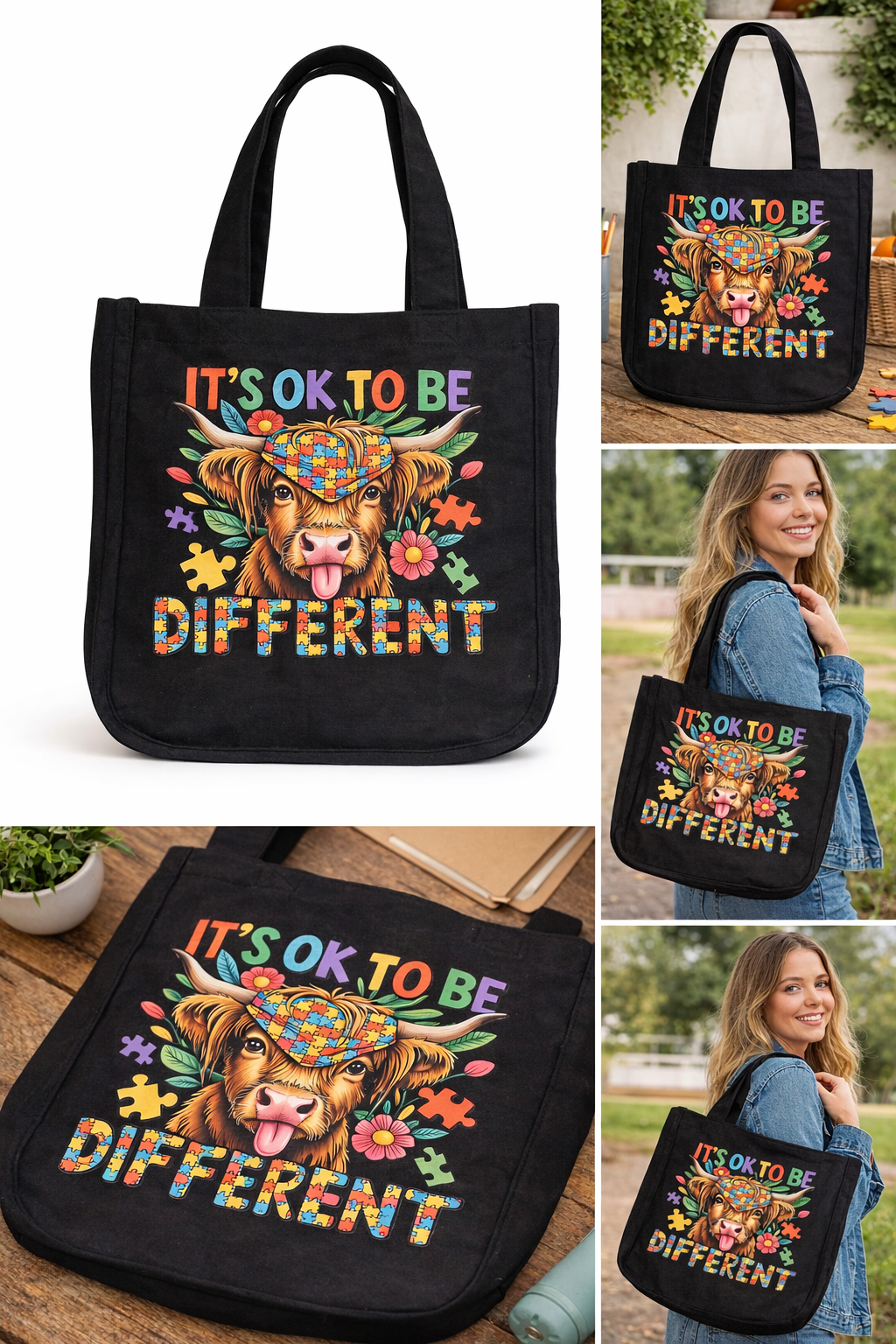 Autism Awareness Autism drip tote