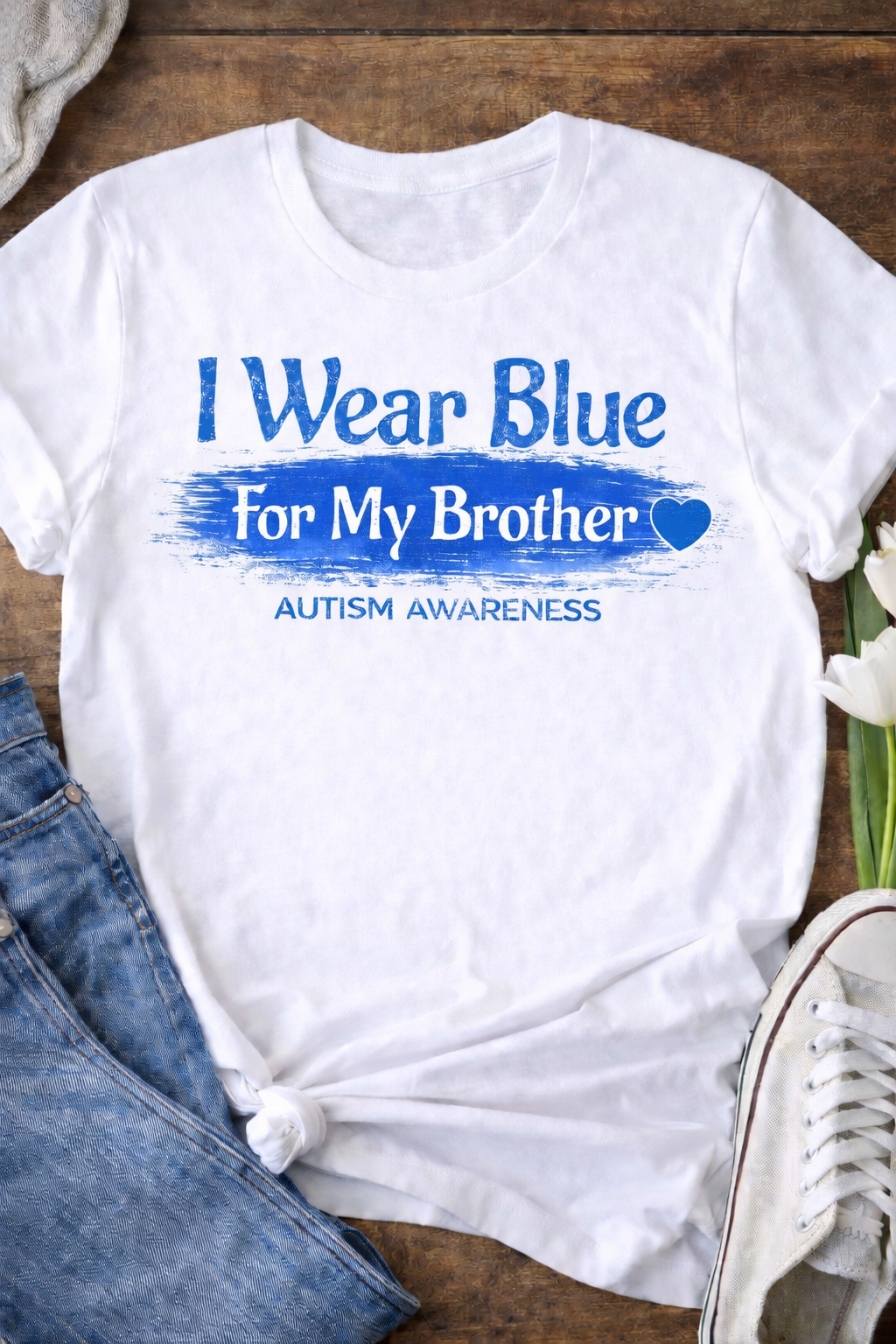 I wear blue for ____